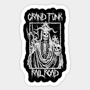 grand funk railroad ll dark series Sticker